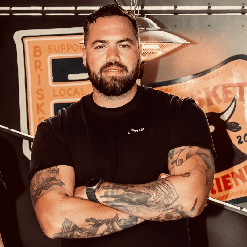 Niklas Elshazly, grundare Brisket & Friends