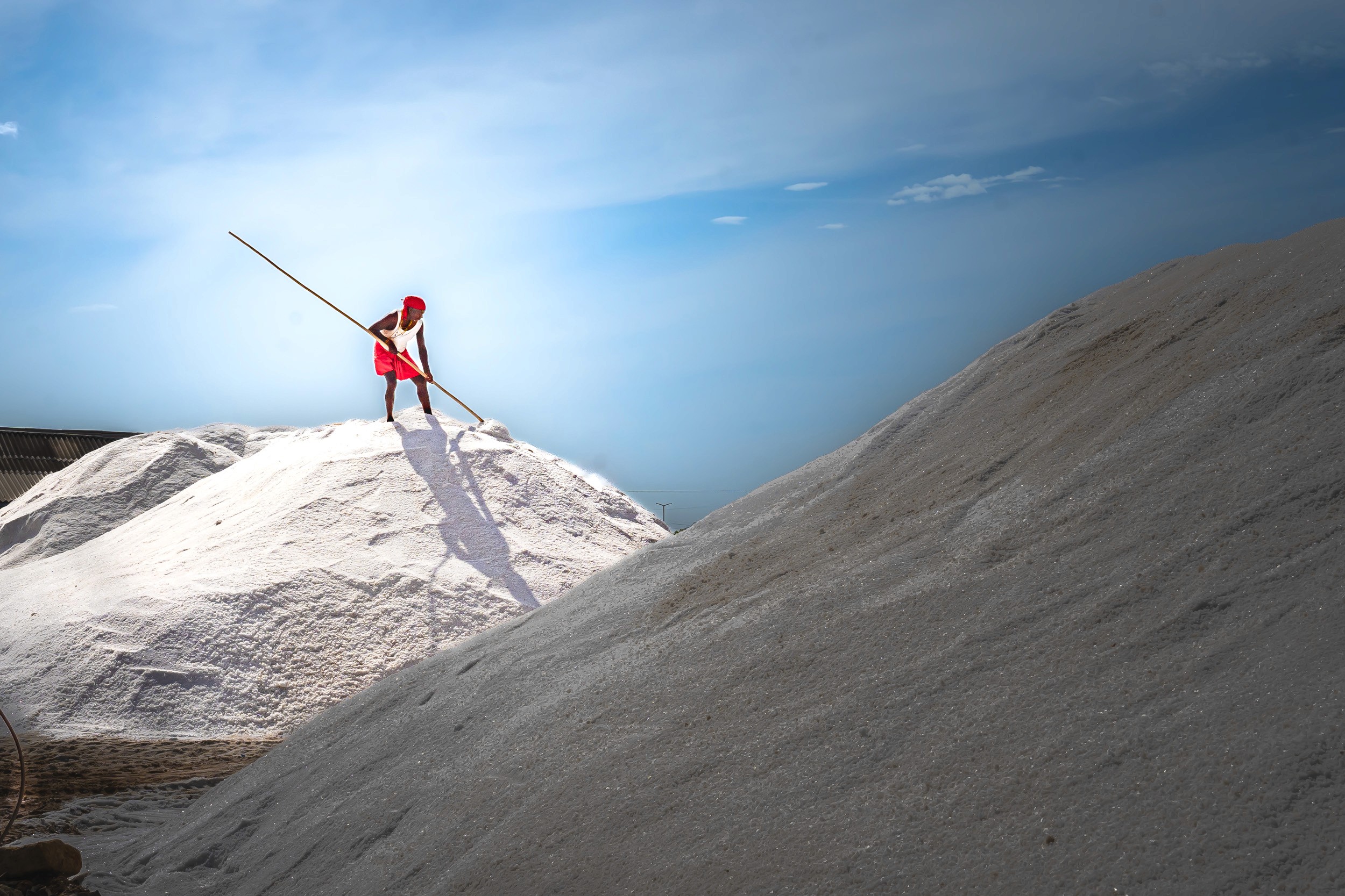 The White Mountain — Conquering the mountains of crystal harvested from the sea.