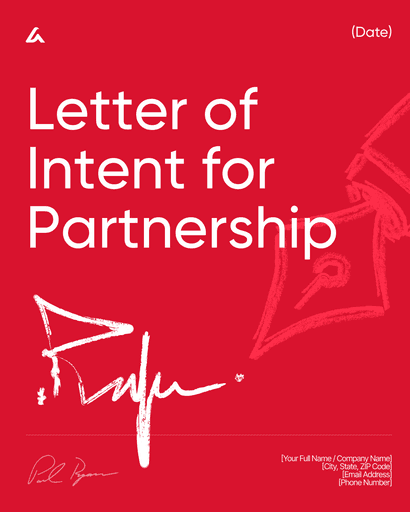Letter of Intent for Partnership