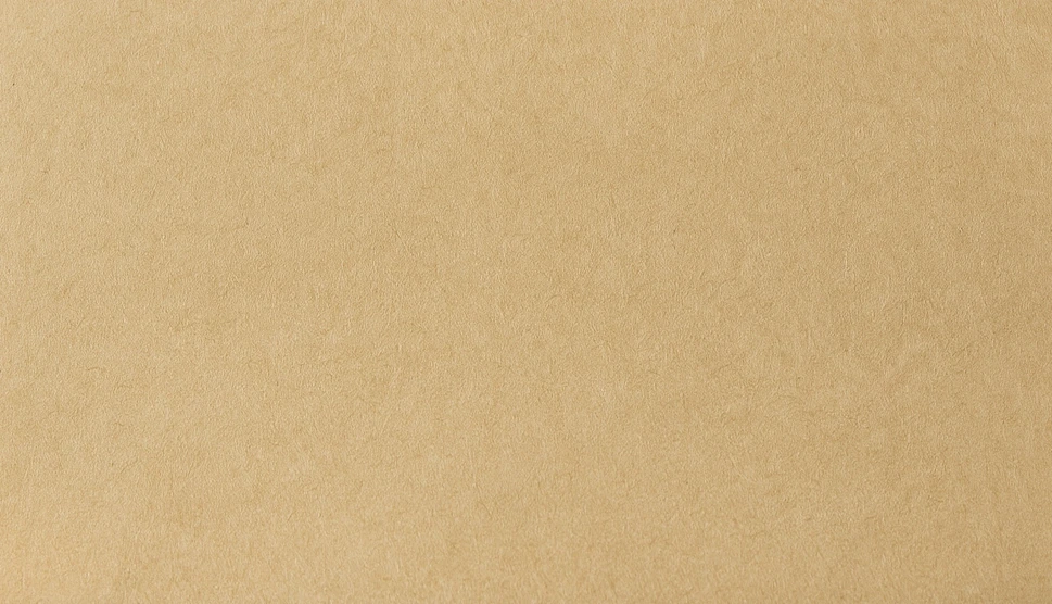 Texture de carton brun vue de près, montrant le grain et les fibres du matériau.