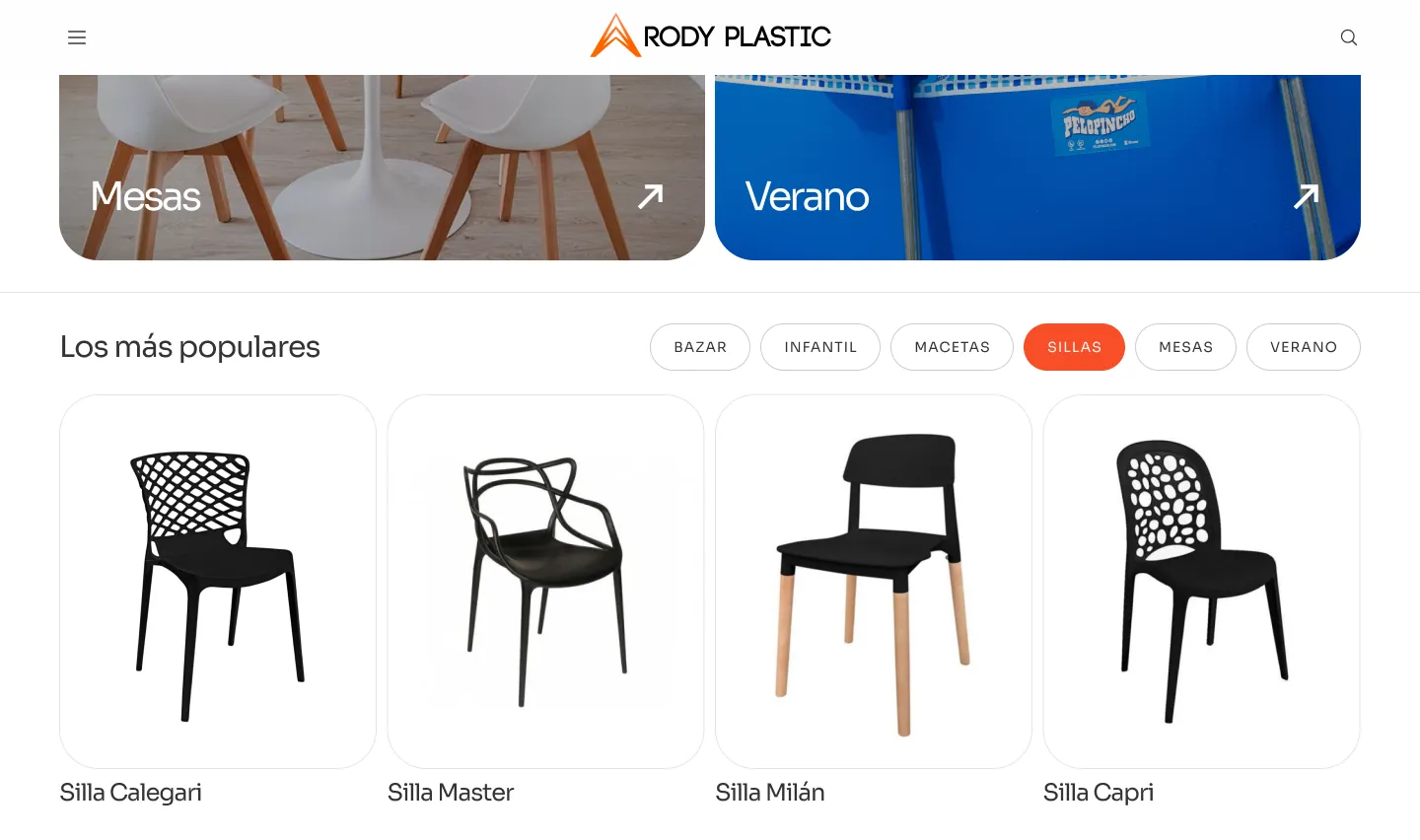 Arvox Studio - Diseño web y ecommerce de RodyPlastic