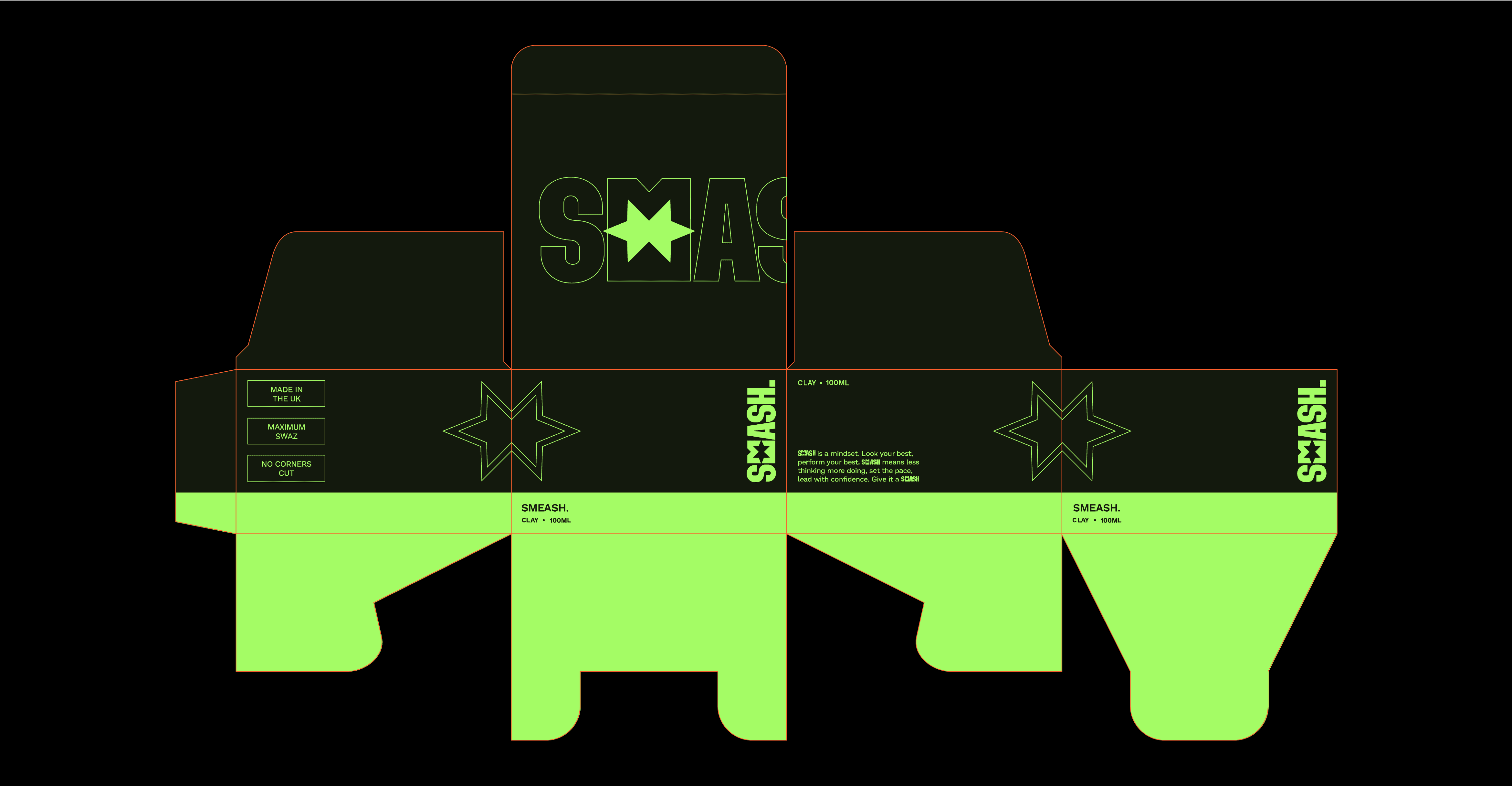 Smeash Product Dieline Design