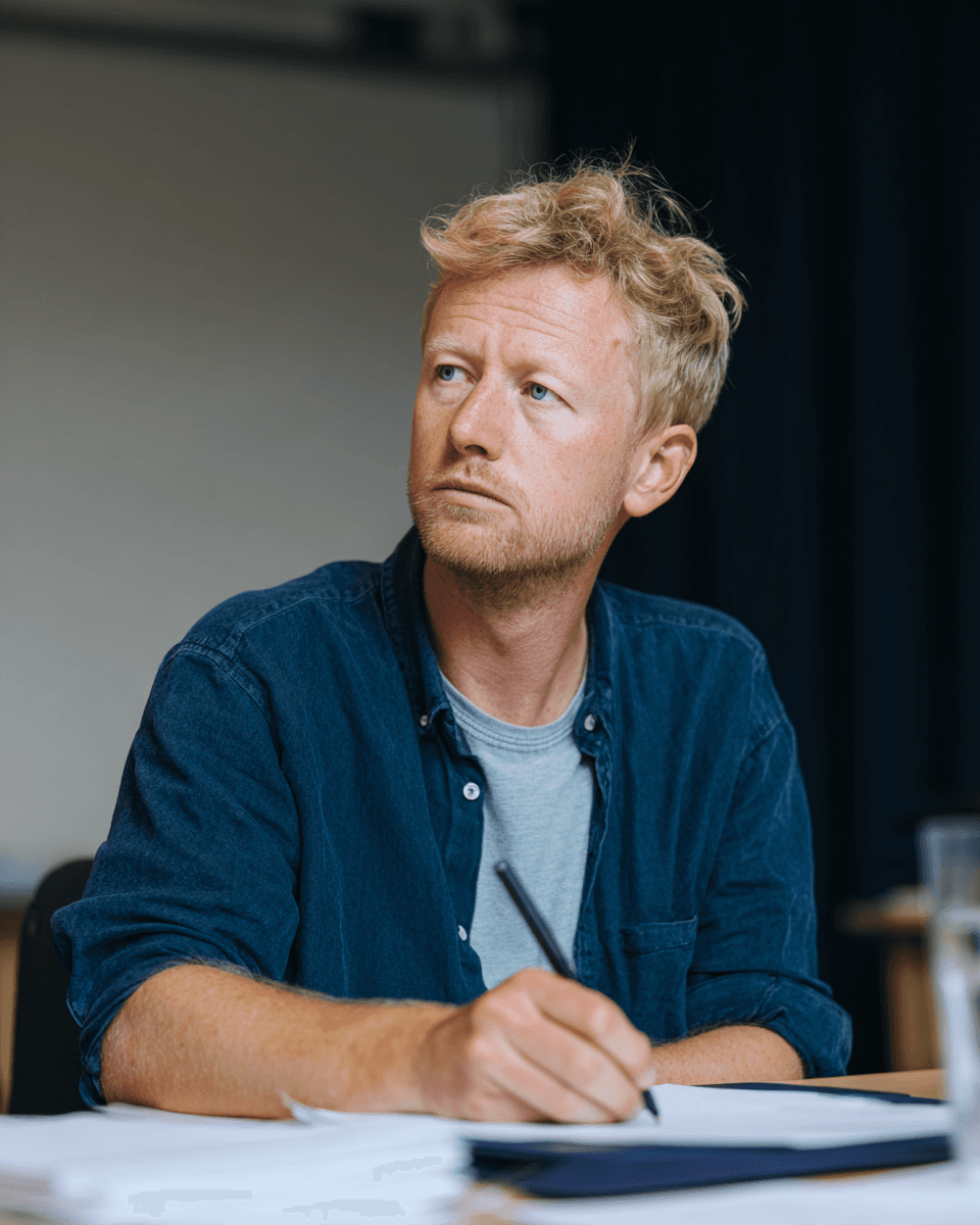 A Person sitting on a chair