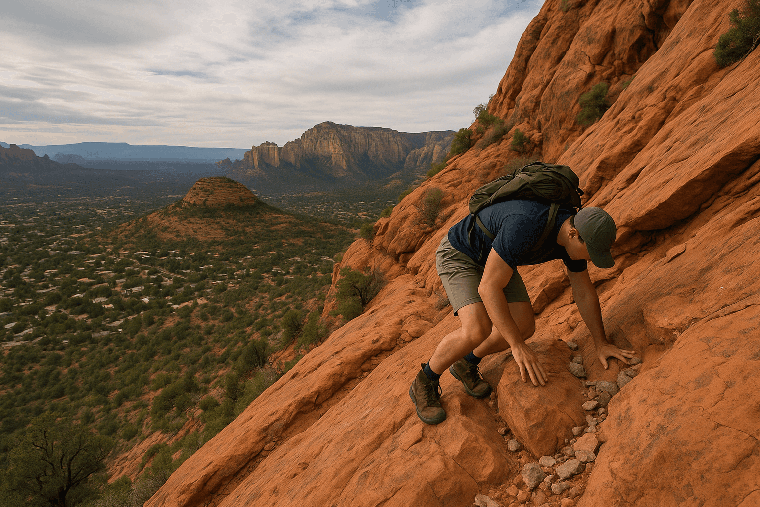 Gorgeous Sedona outdoor display and garden