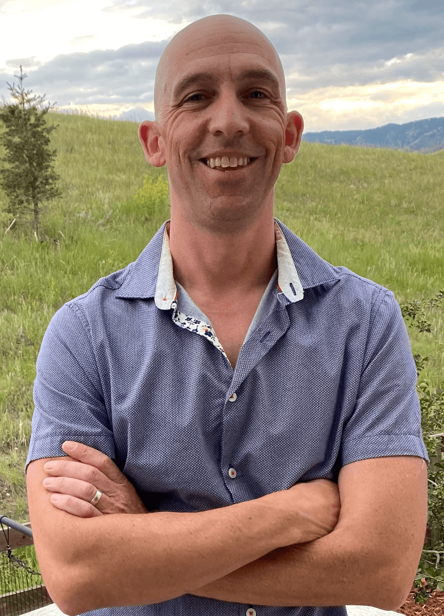 grayscale photography of man wearing crew-neck shirt