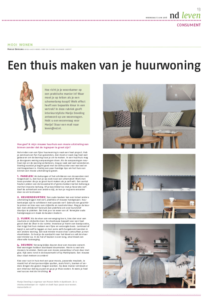 huurwoning tips
