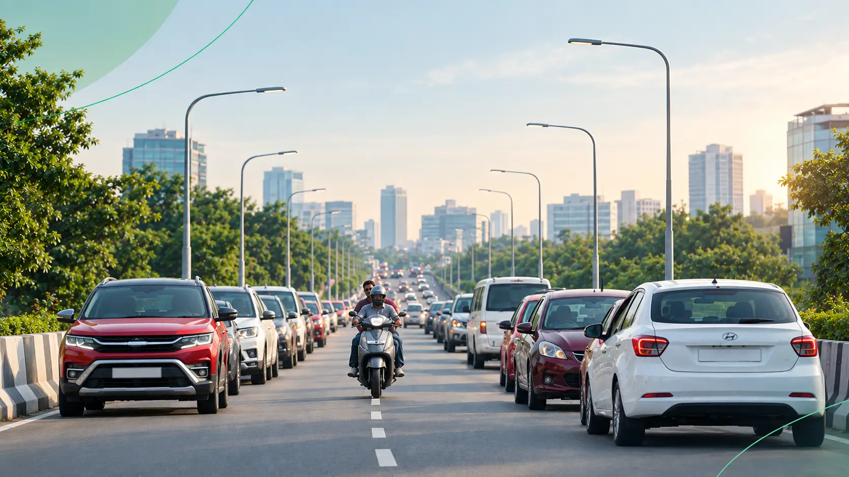 How Parked Cars Increase Traffic Problems in Indian Cities