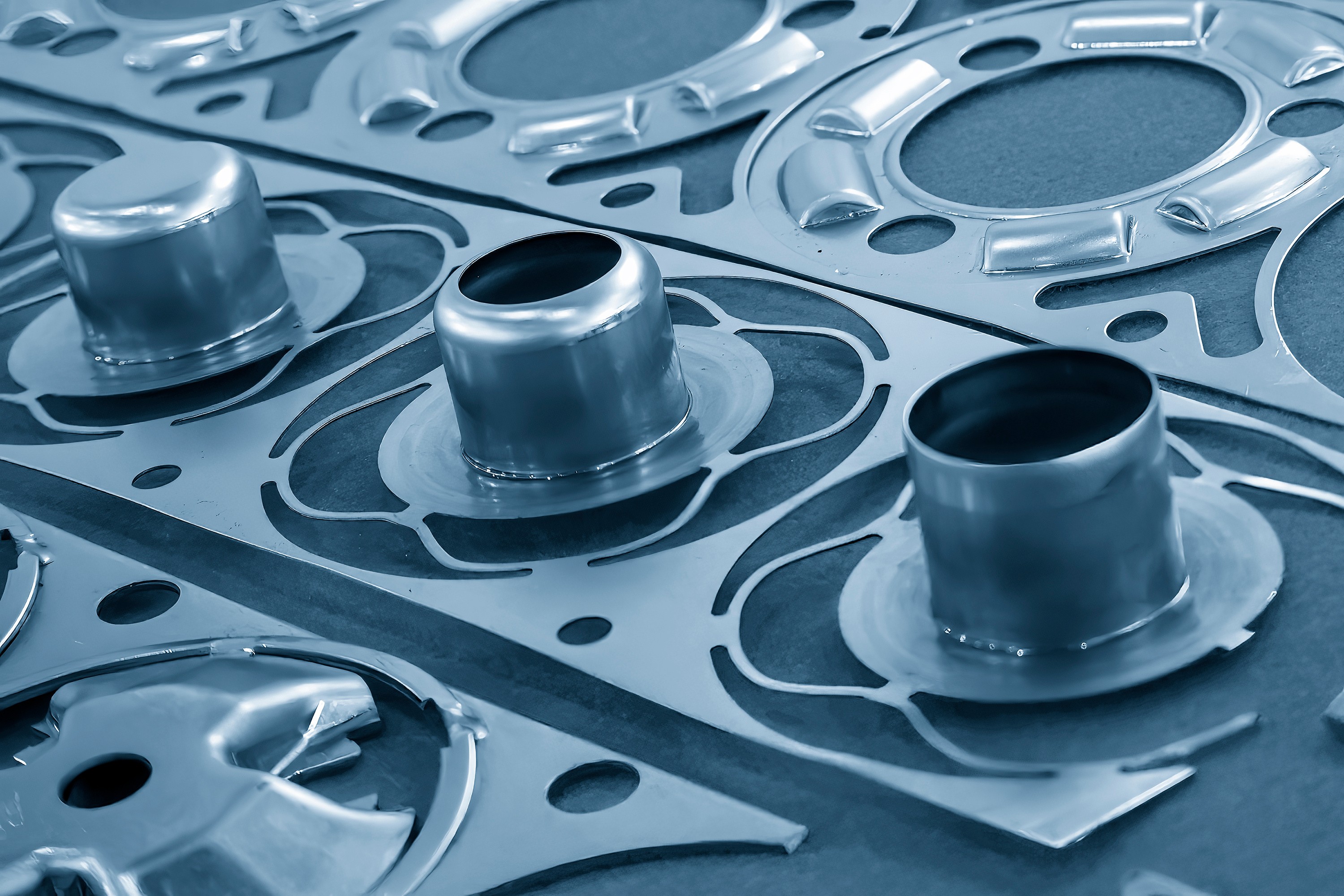 Metal stamping detail
