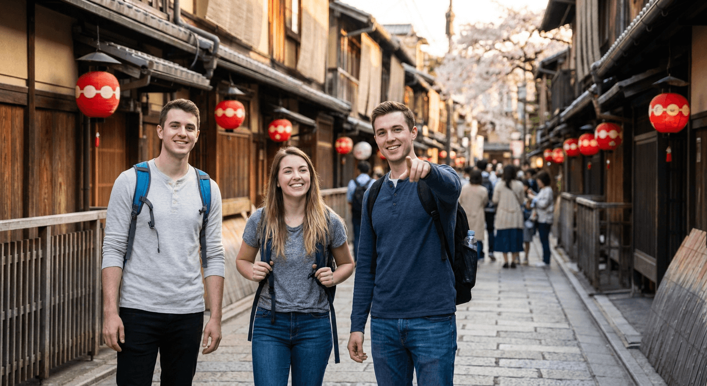 Hands sharing ramen with chopsticks