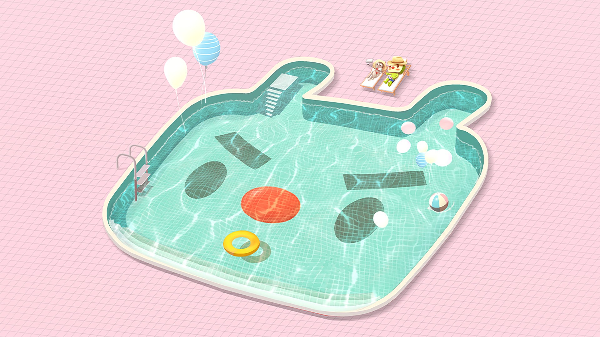 Pool Day｜泳池日 世界觀主視覺