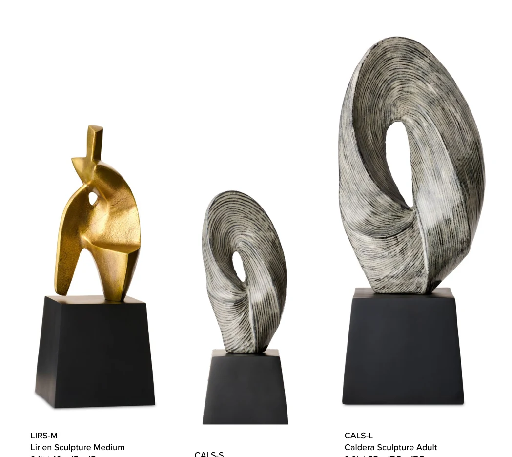 Sculpture Urns – original supplier products