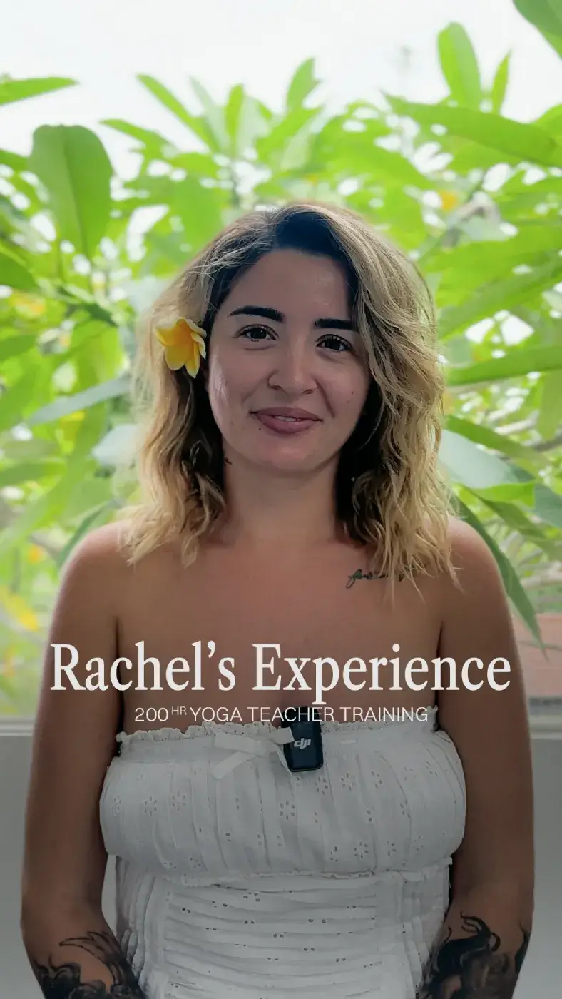 Video testimonial from Kiara sharing her life-changing 200h yoga teacher training experience in Bali