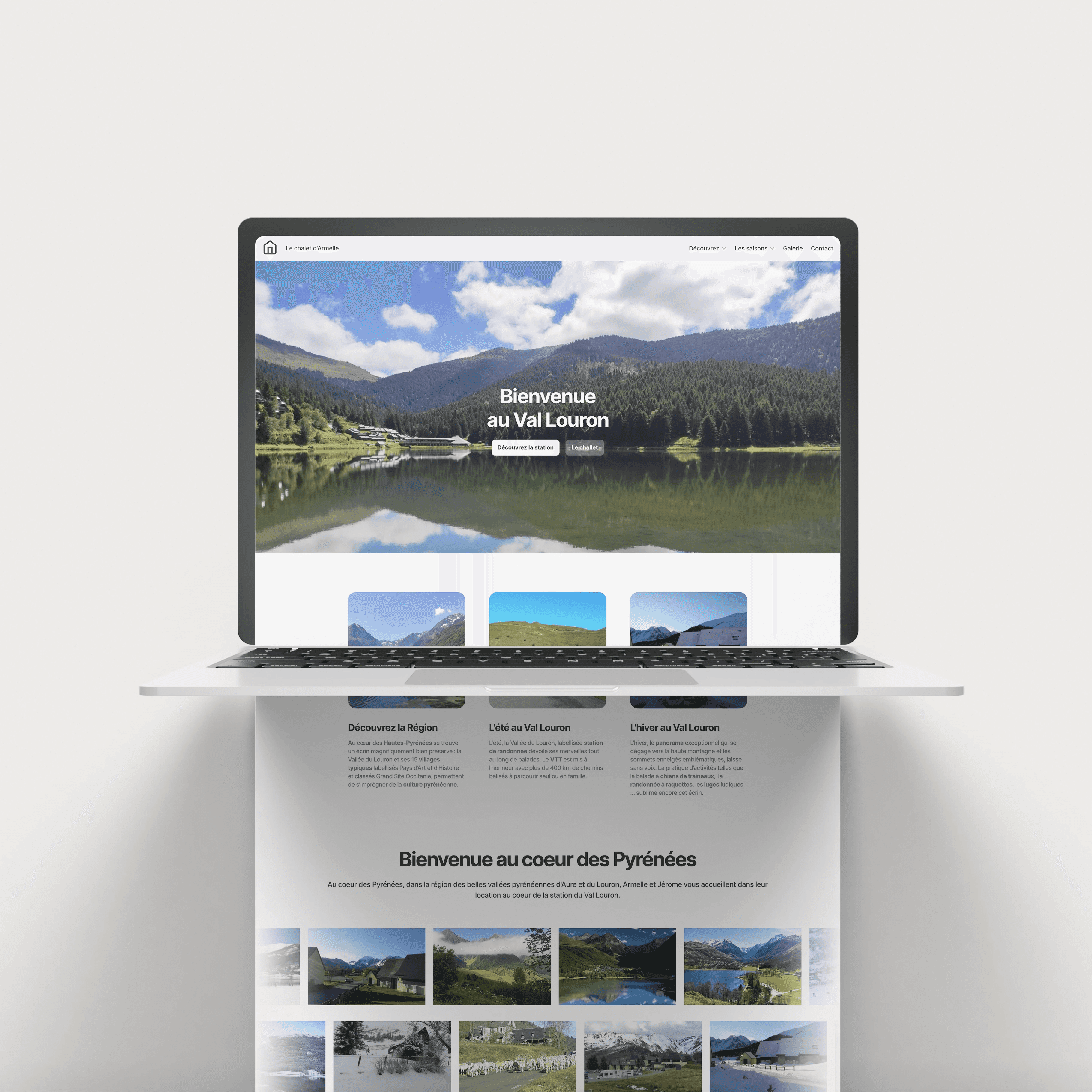 le site lechaletdarmelle.fr a été réalisé par thefold.fr