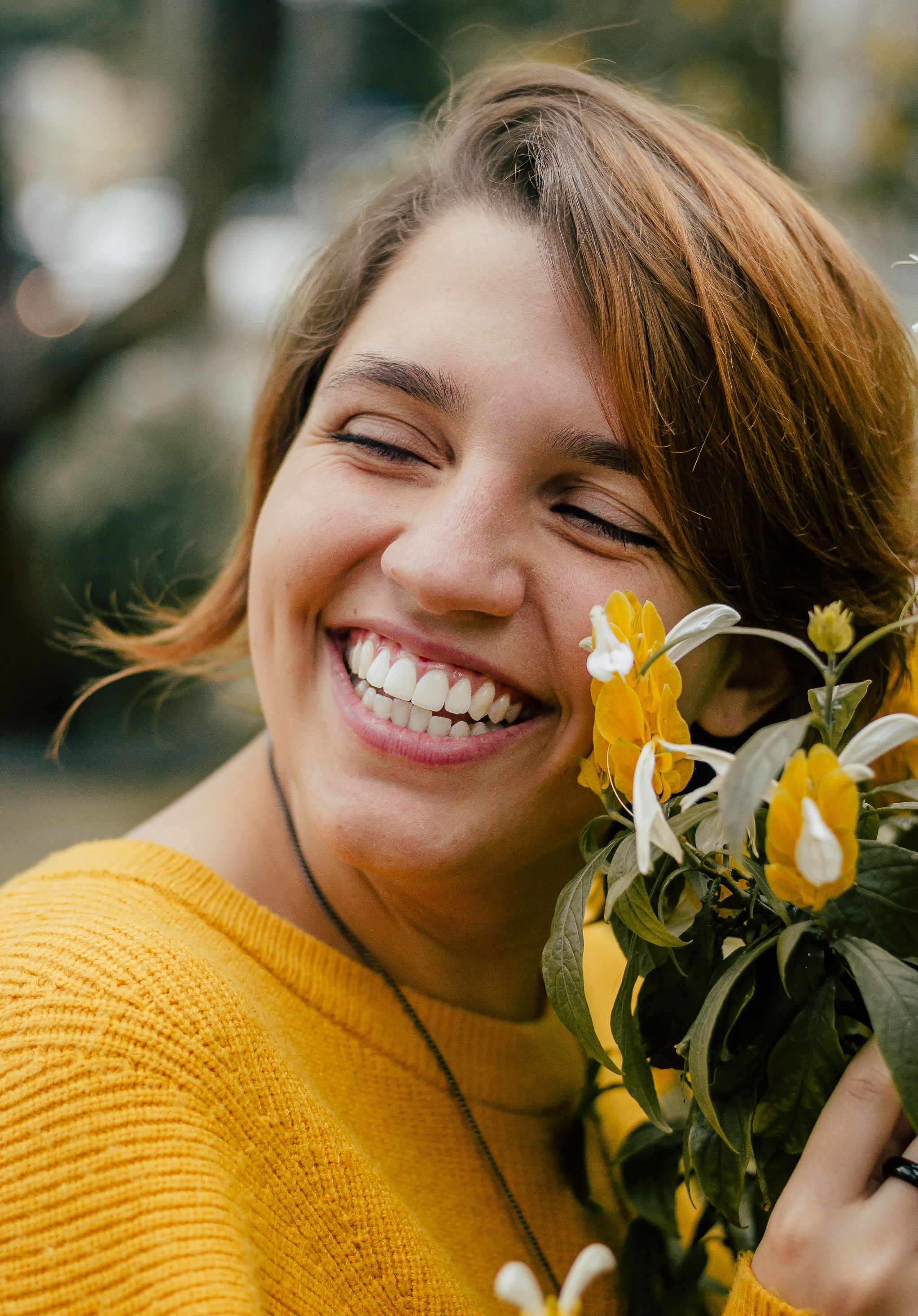 Healthy smile detail