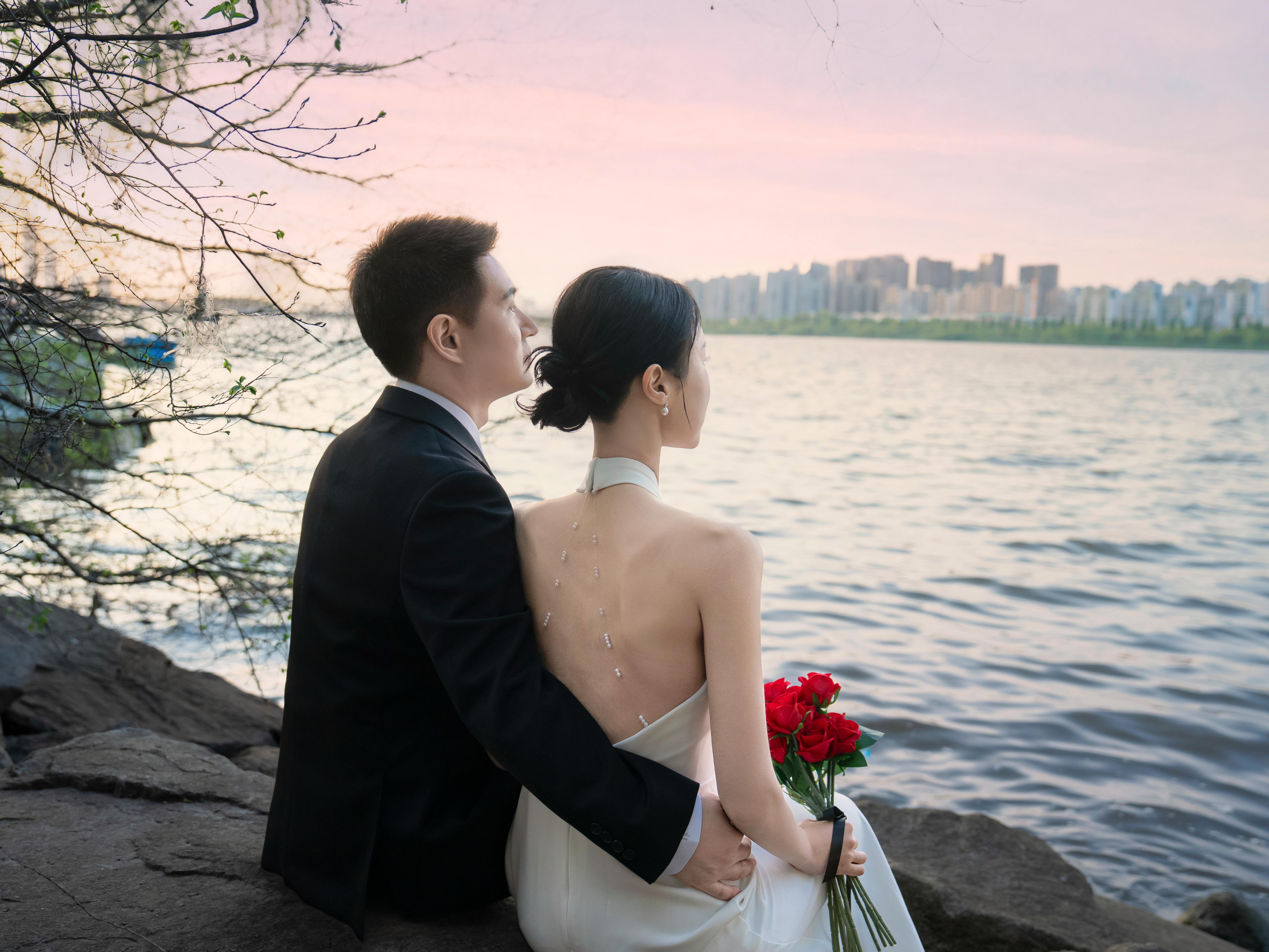동작대교 웨딩스냅 촬영 후기 | 아워컬러스냅이 담아낸 한강 로맨스