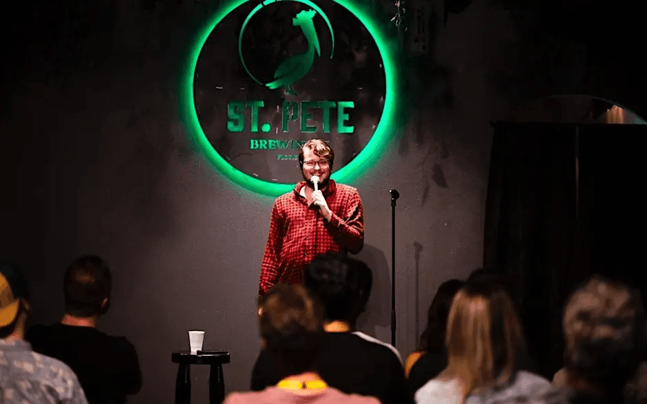 Comedian performing at St Pete Standup