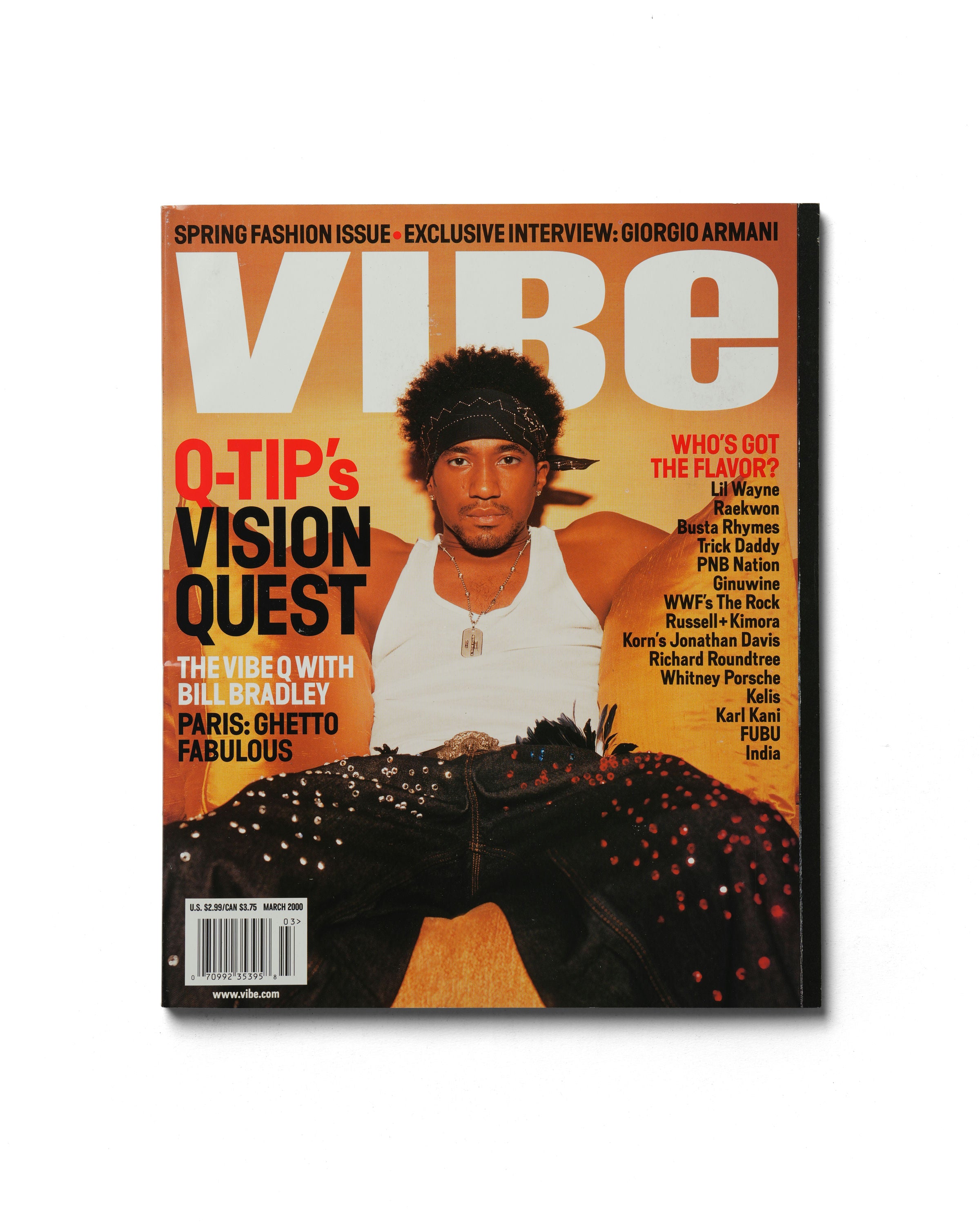 VIBE - March 2000 - Front Cover
