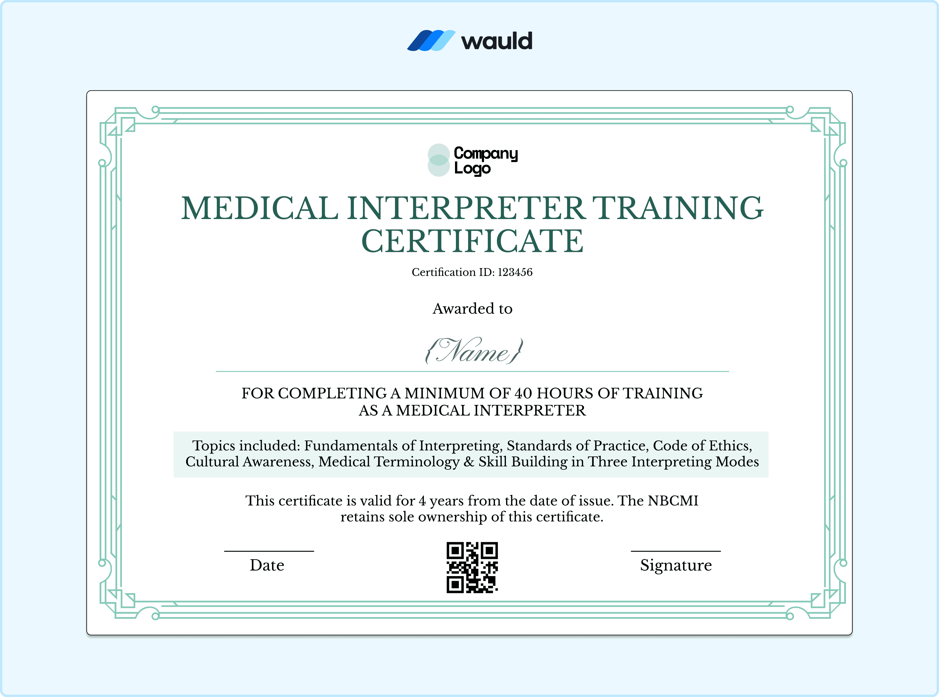 Medical Interpreter Certificate