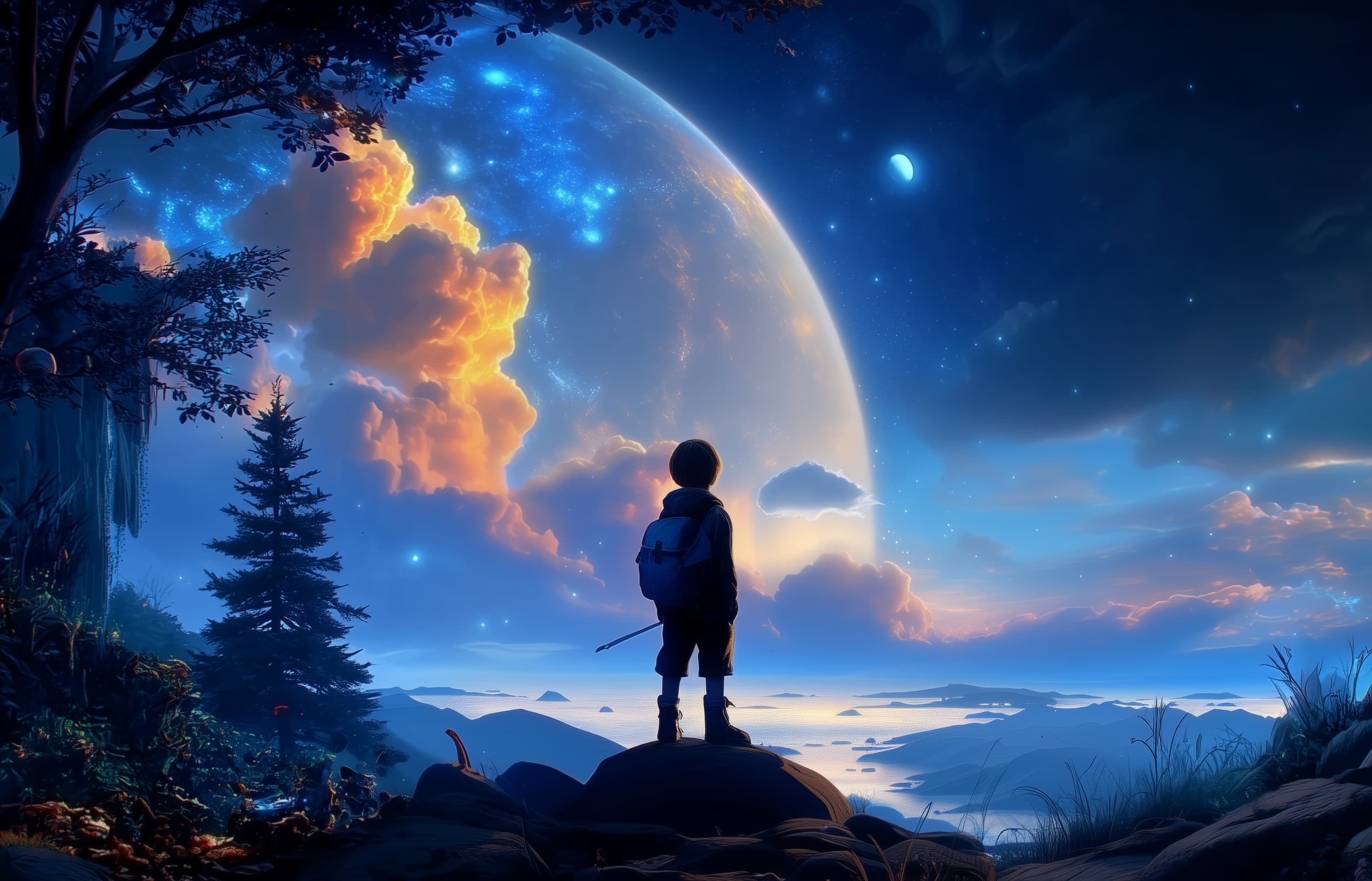 a pic of a girl in a fantasy world