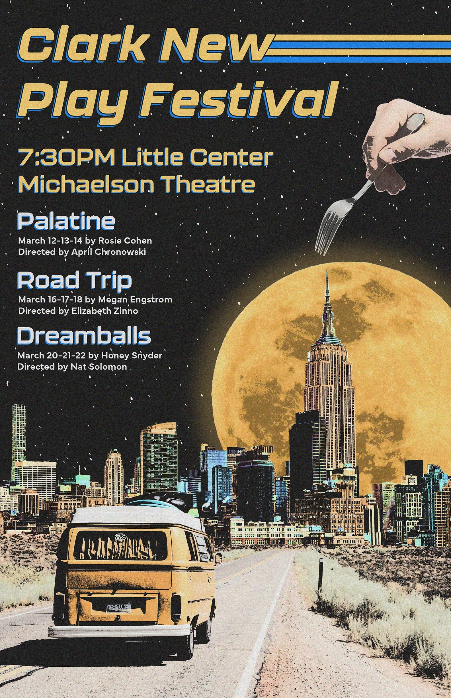 Clark Play Festival Poster