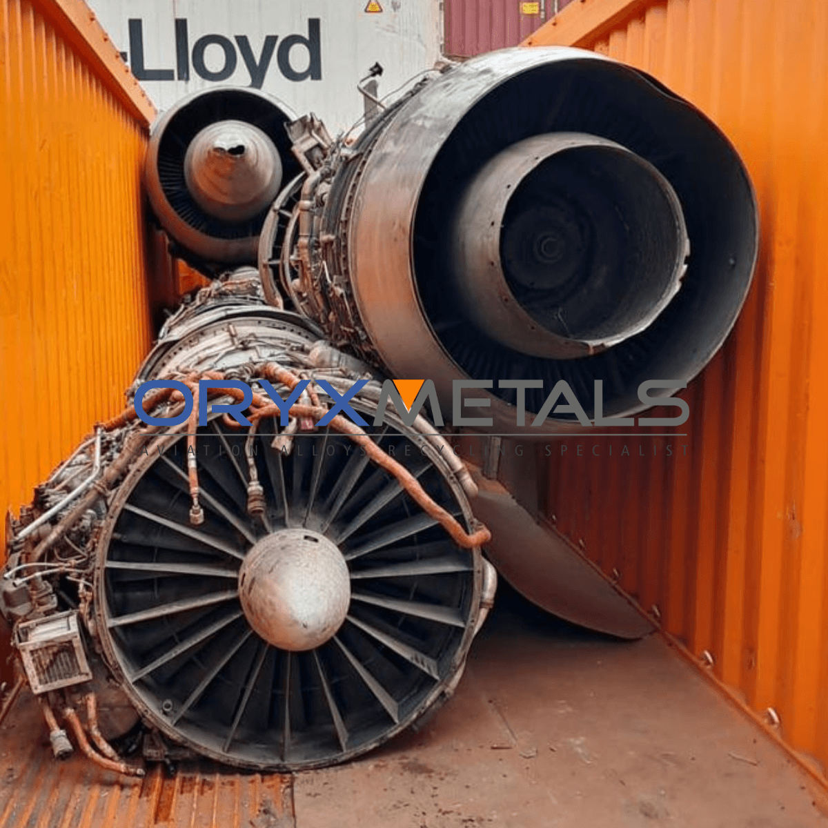 Scrap Turbine Engine Recycling - Oryx Metals