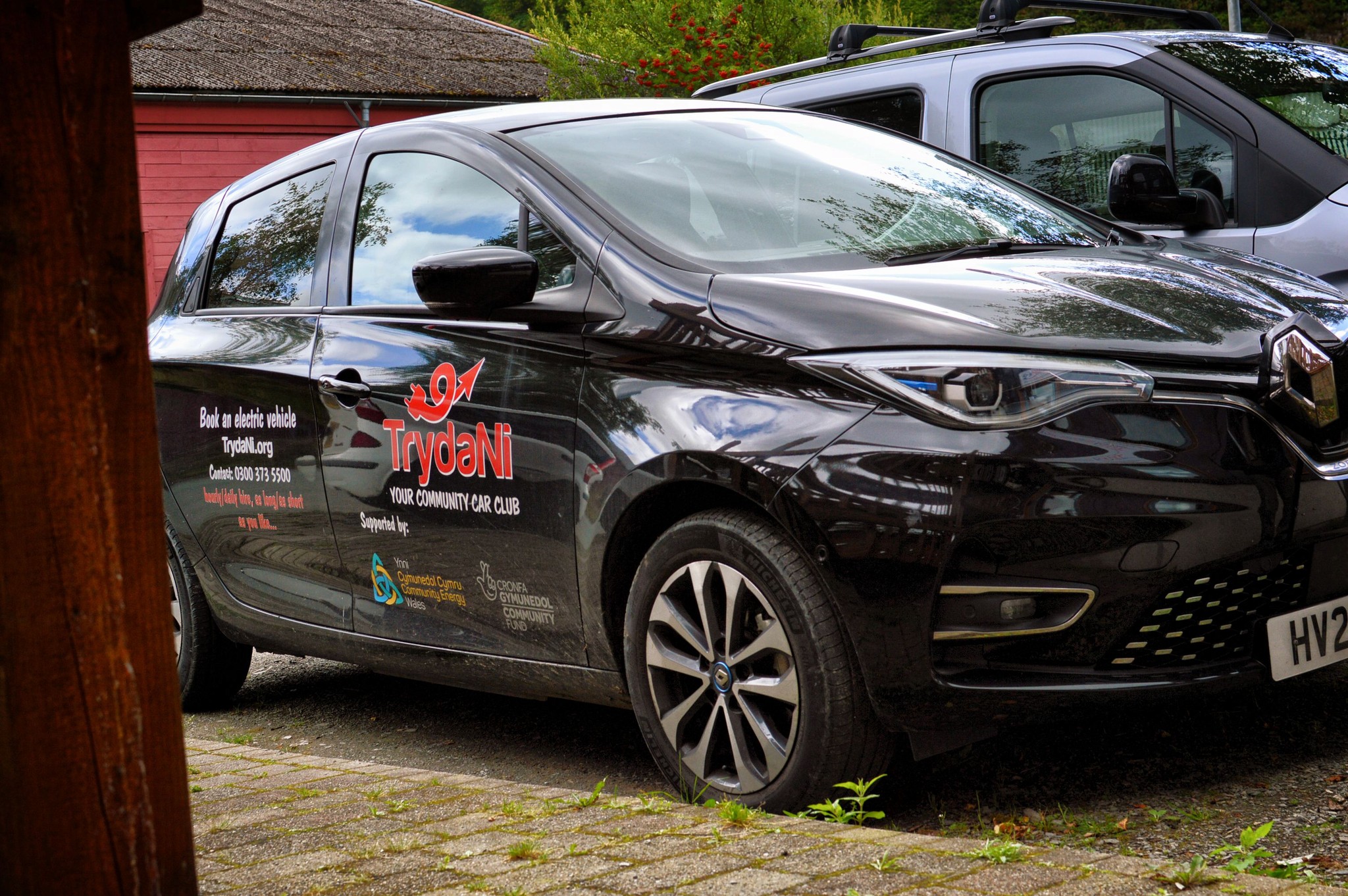 Renault Zoe in Machynlleth