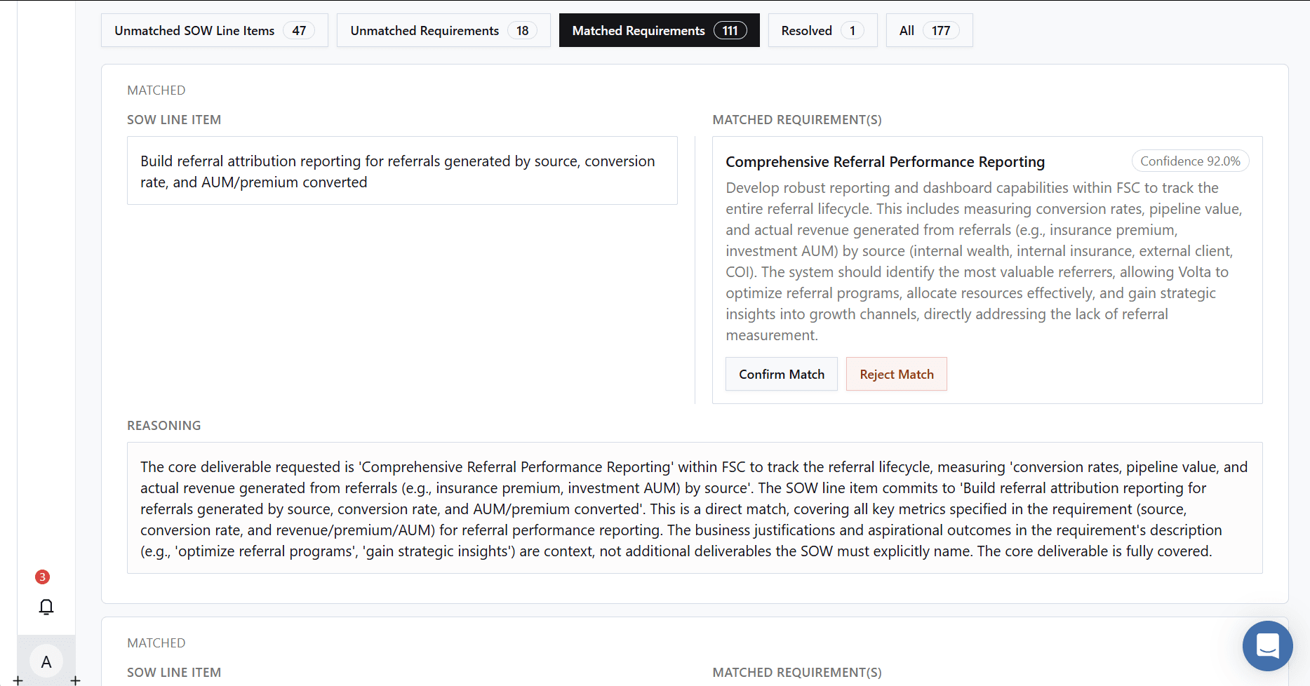 Followup questions for this specific requirement that you can ask to make the requirement better