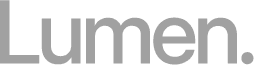 Lumen logo featuring a circular line symbol above the word “Lumen”