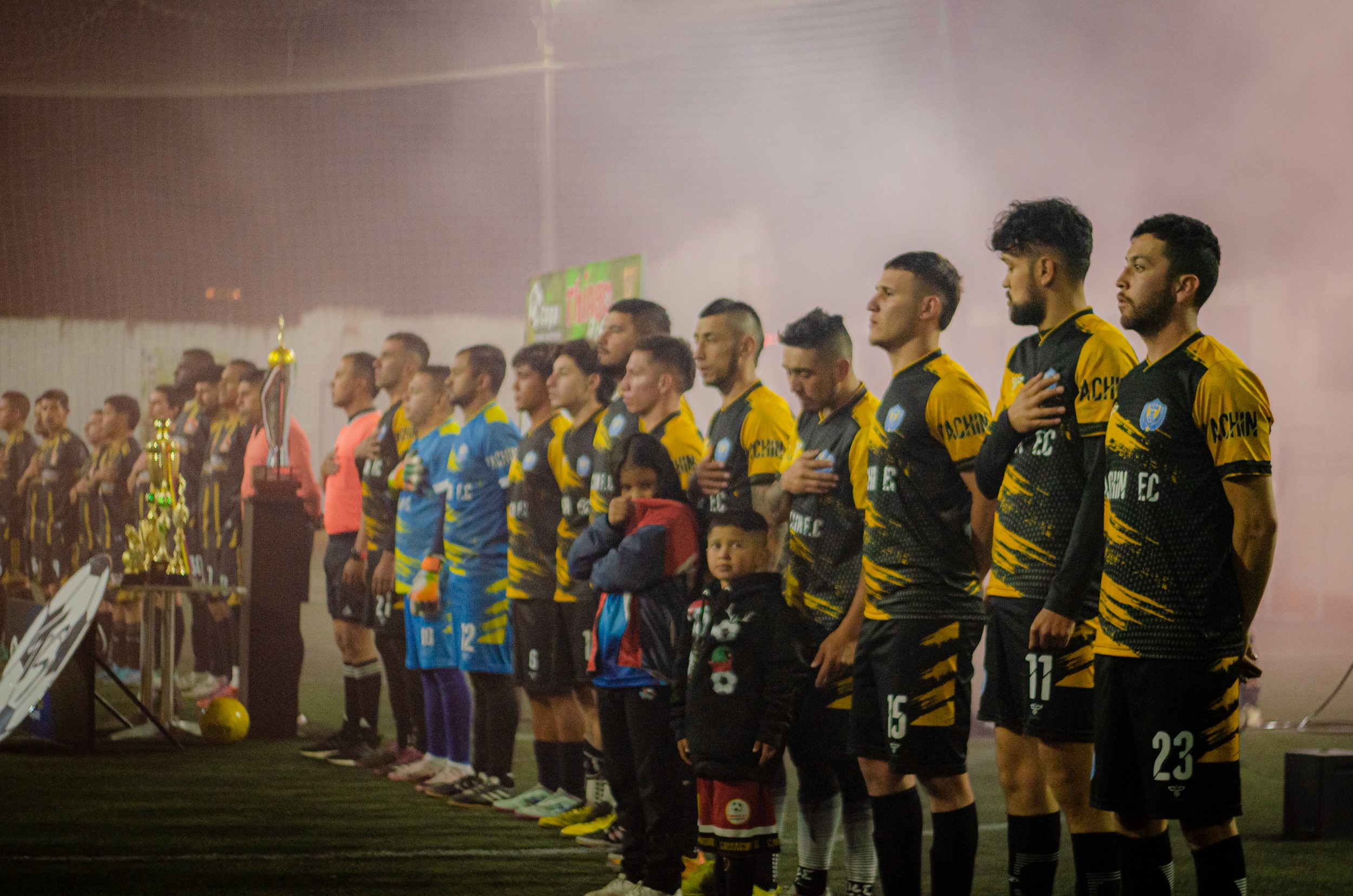 Women On Neon Background