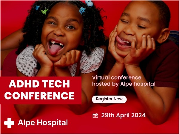 ADHD tech conference banner