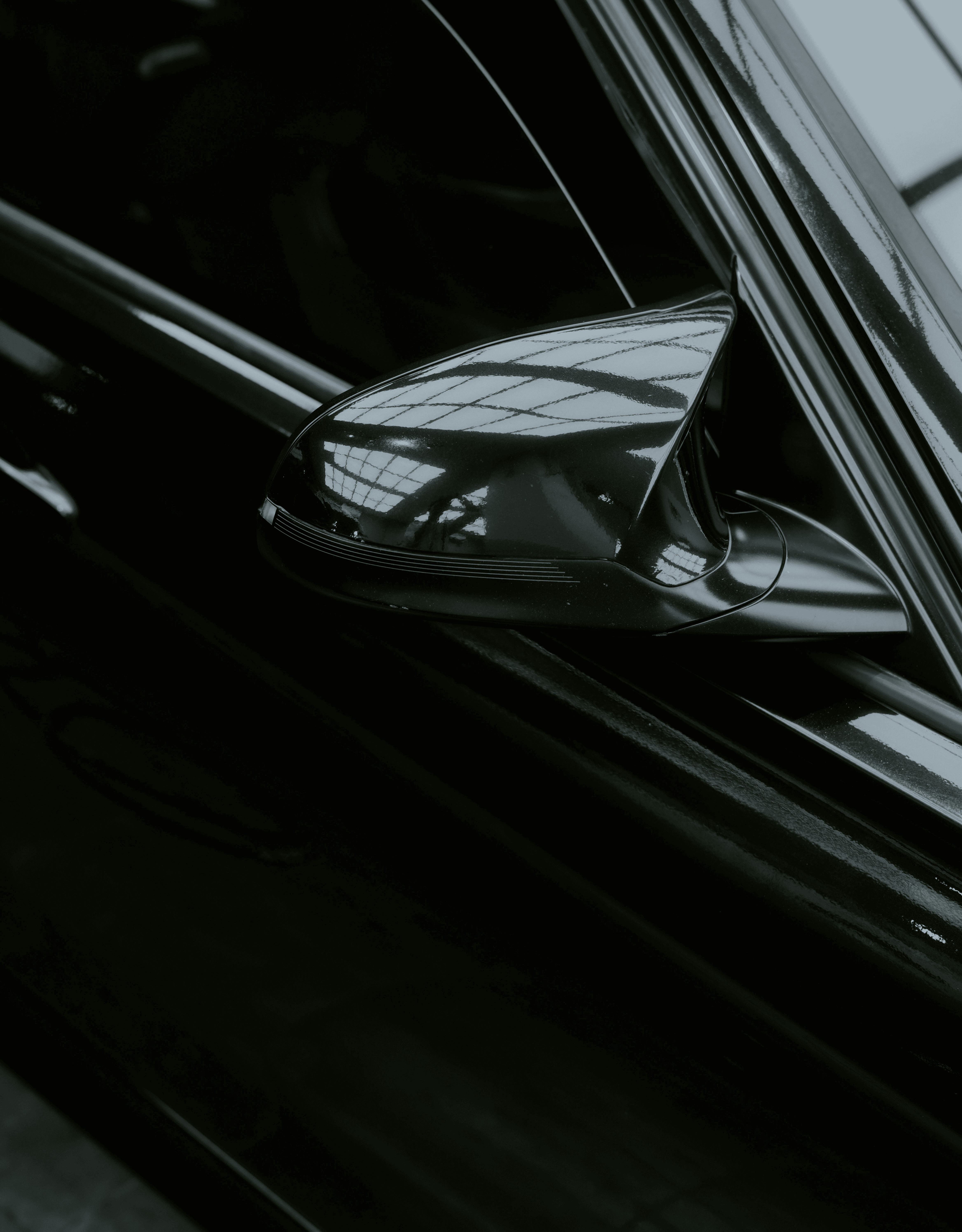 Drone shot of a running track at night