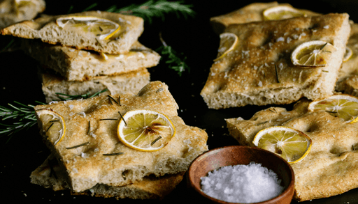 lemon rosemary focaccia