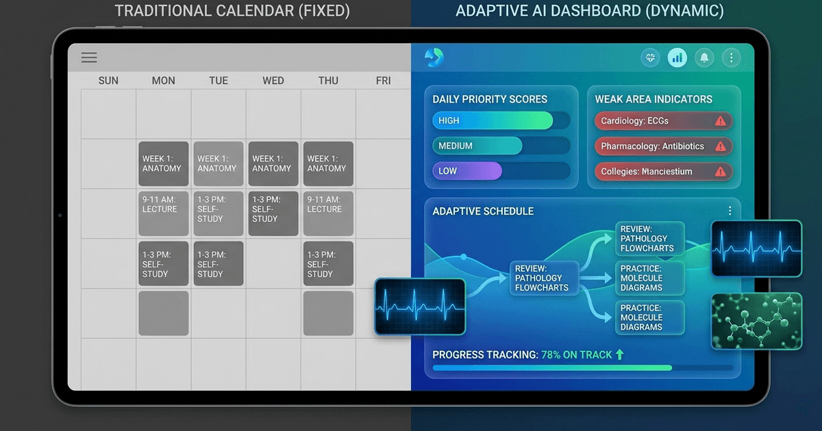 Cover: USMLE Study Plan: Build an Adaptive Plan with Oncourse AI