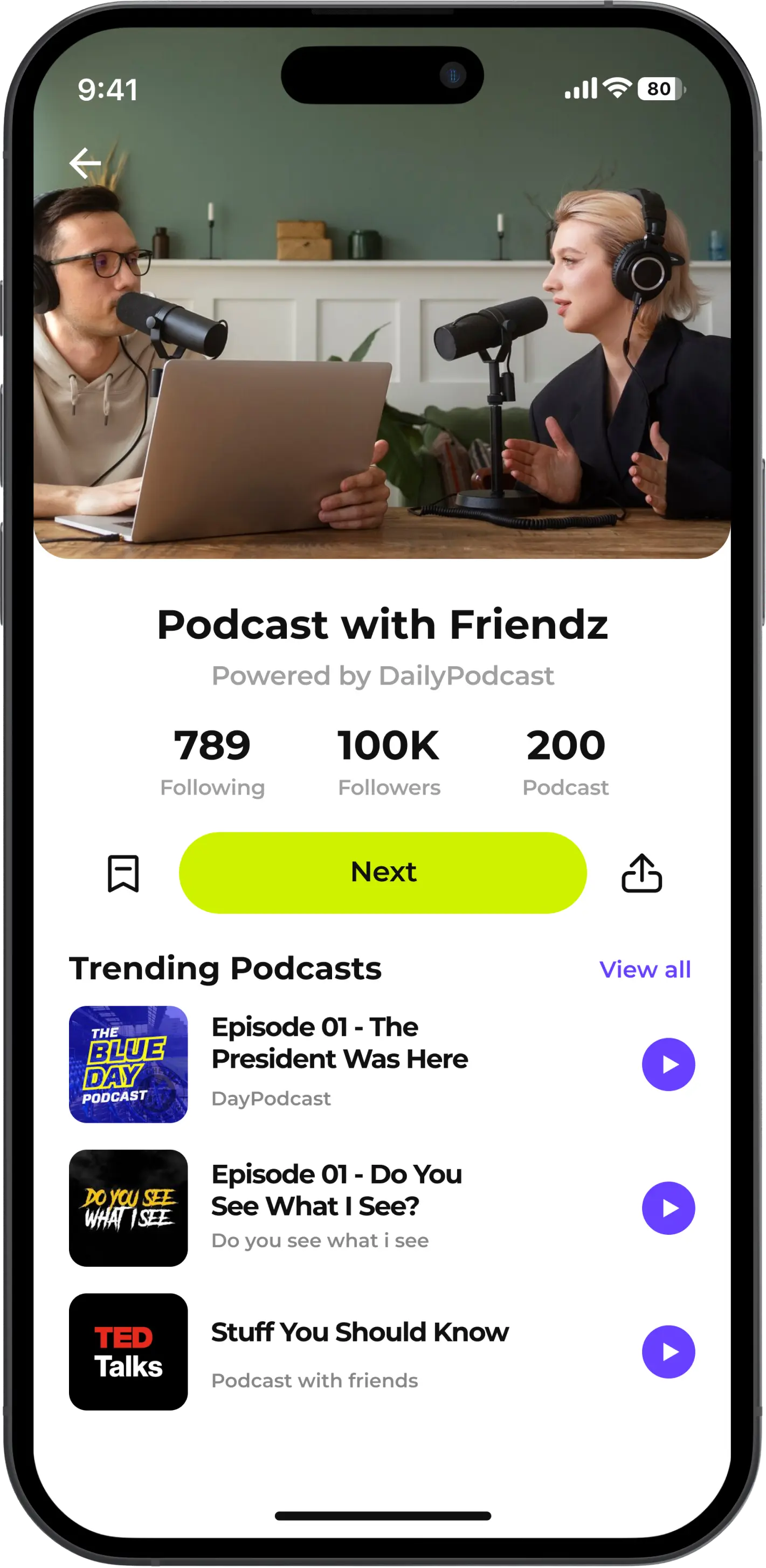 Restaurant app design - Resturant profile