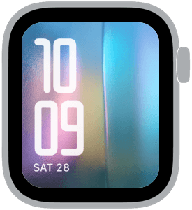 easter glass Apple Watch face preview 3 featuring abstract, gradient, modern, and easter.