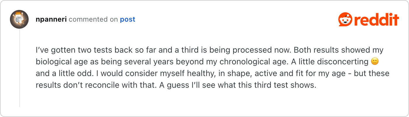 Post on Reddit