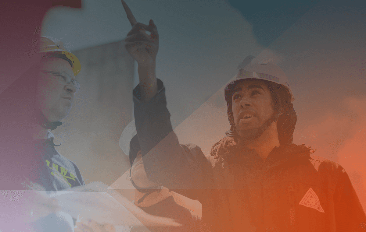 Expert énergie en visite technique sur site