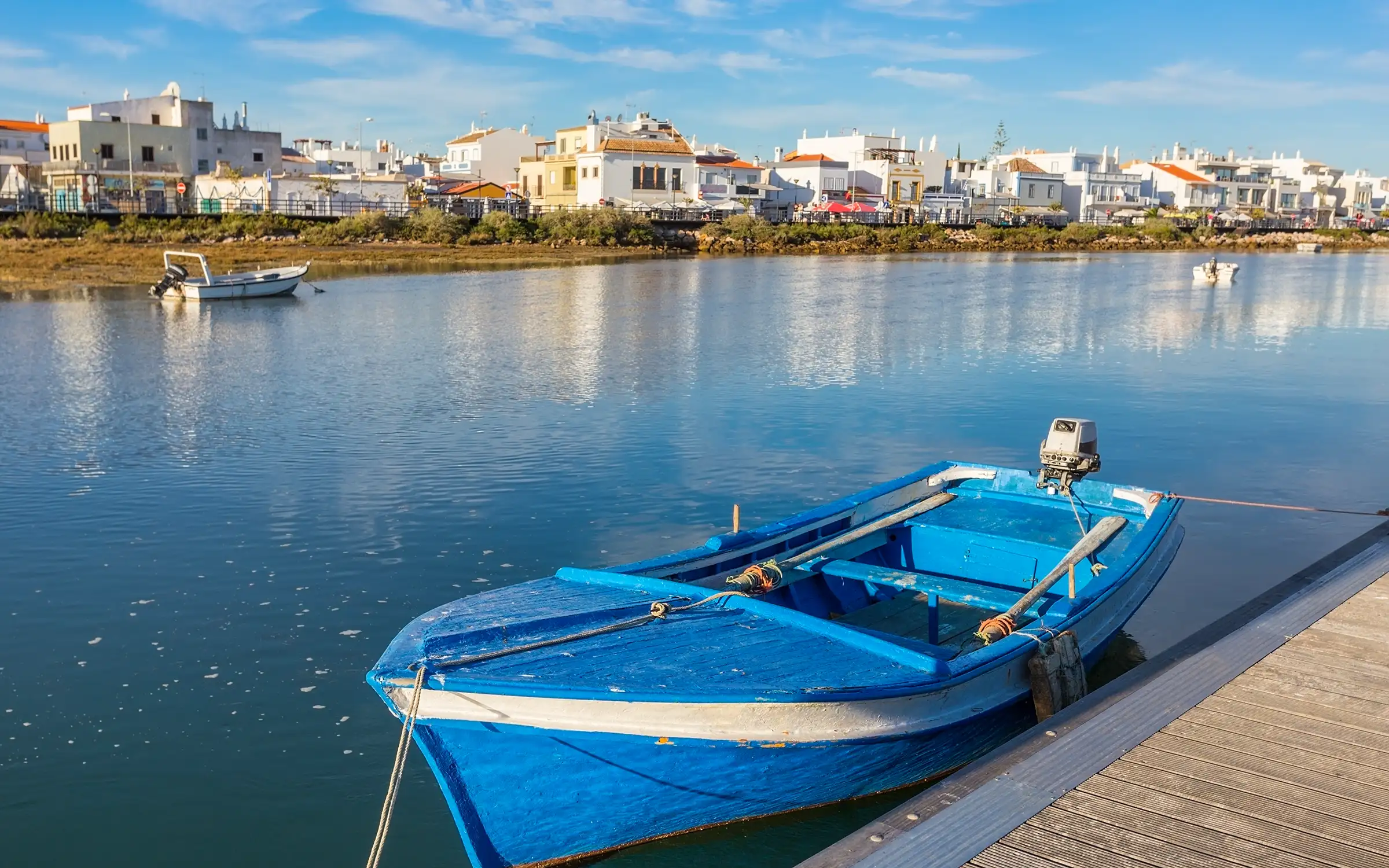 Fiskerlandsbyen Cabanas ved Algarvekysten | Fotturer i Portugal med Expa Travel