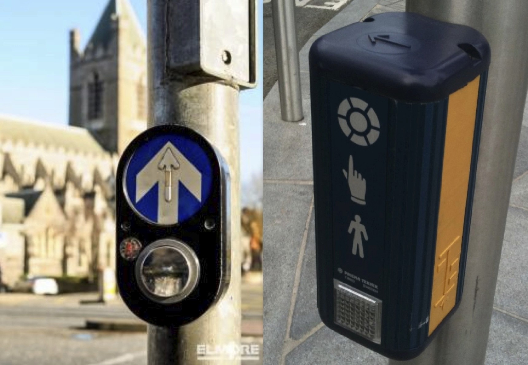 Pedestrian crossing interfaces