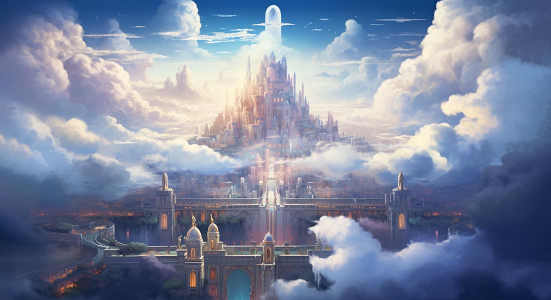Een stad in de wolken Adalace