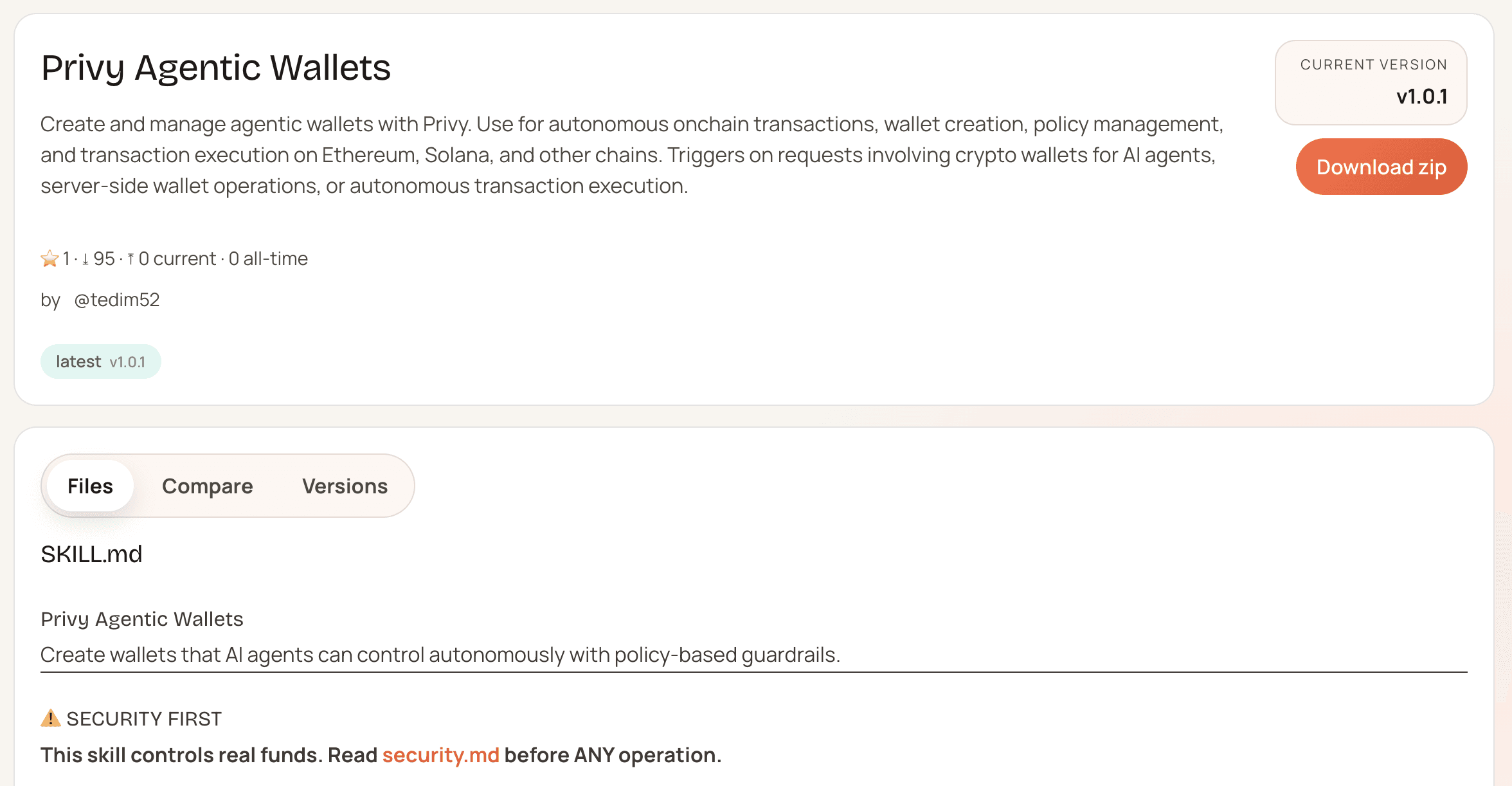 OpenClaw agent wallet security