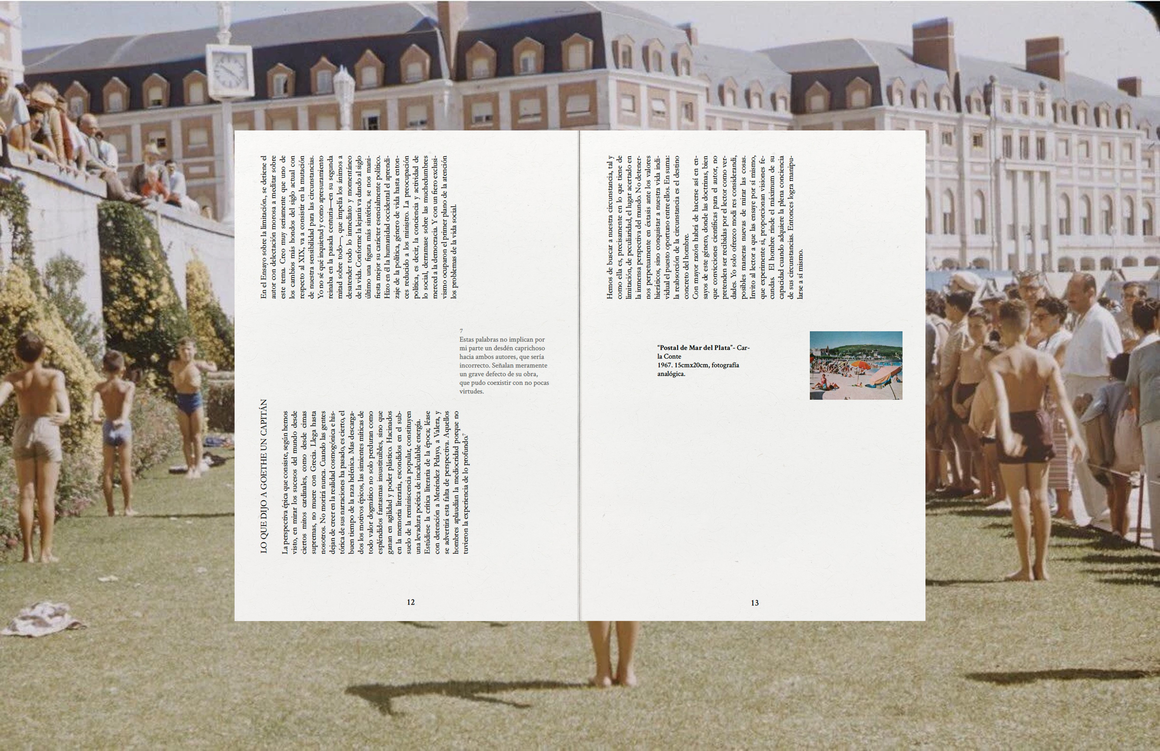 Modern food magazine brochure mockup with bold typography and bright yellow accents