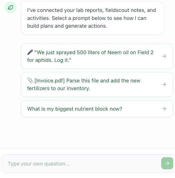 Farmer Dashboard Preview