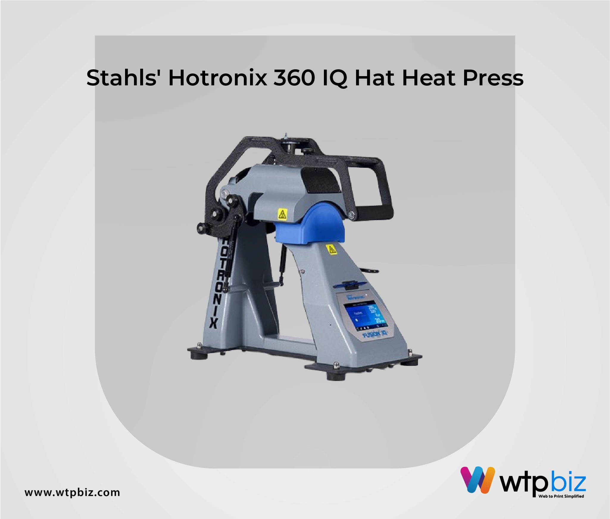 Stahls' Hotronix 360 IQ Hat Heat Press