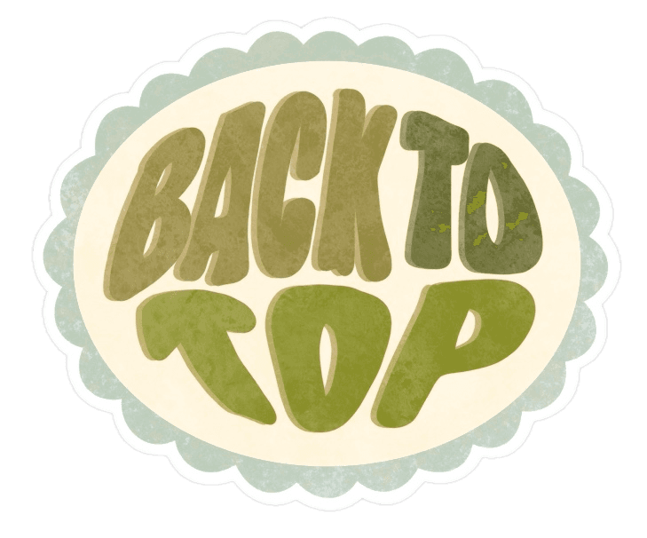 Custom Back to Top Sticker - My Dao Designer Portfolio