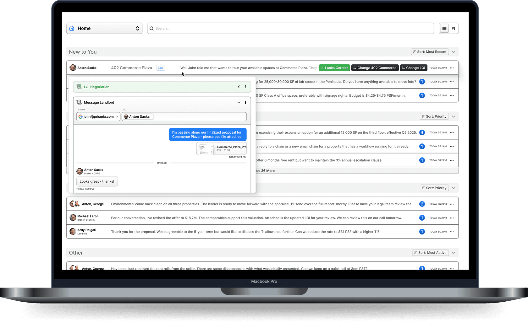 Prismia Product screenshot