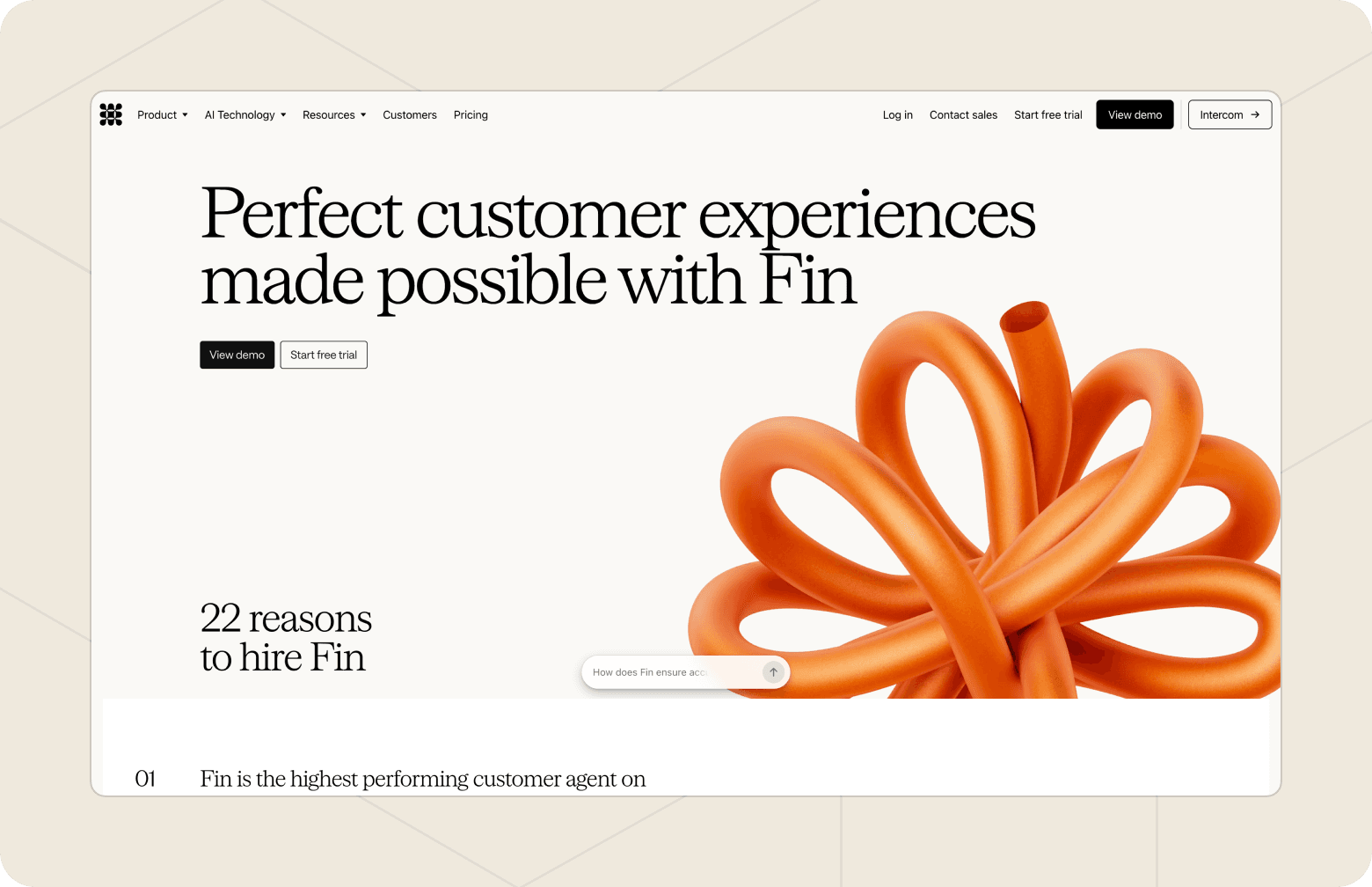 Fin website