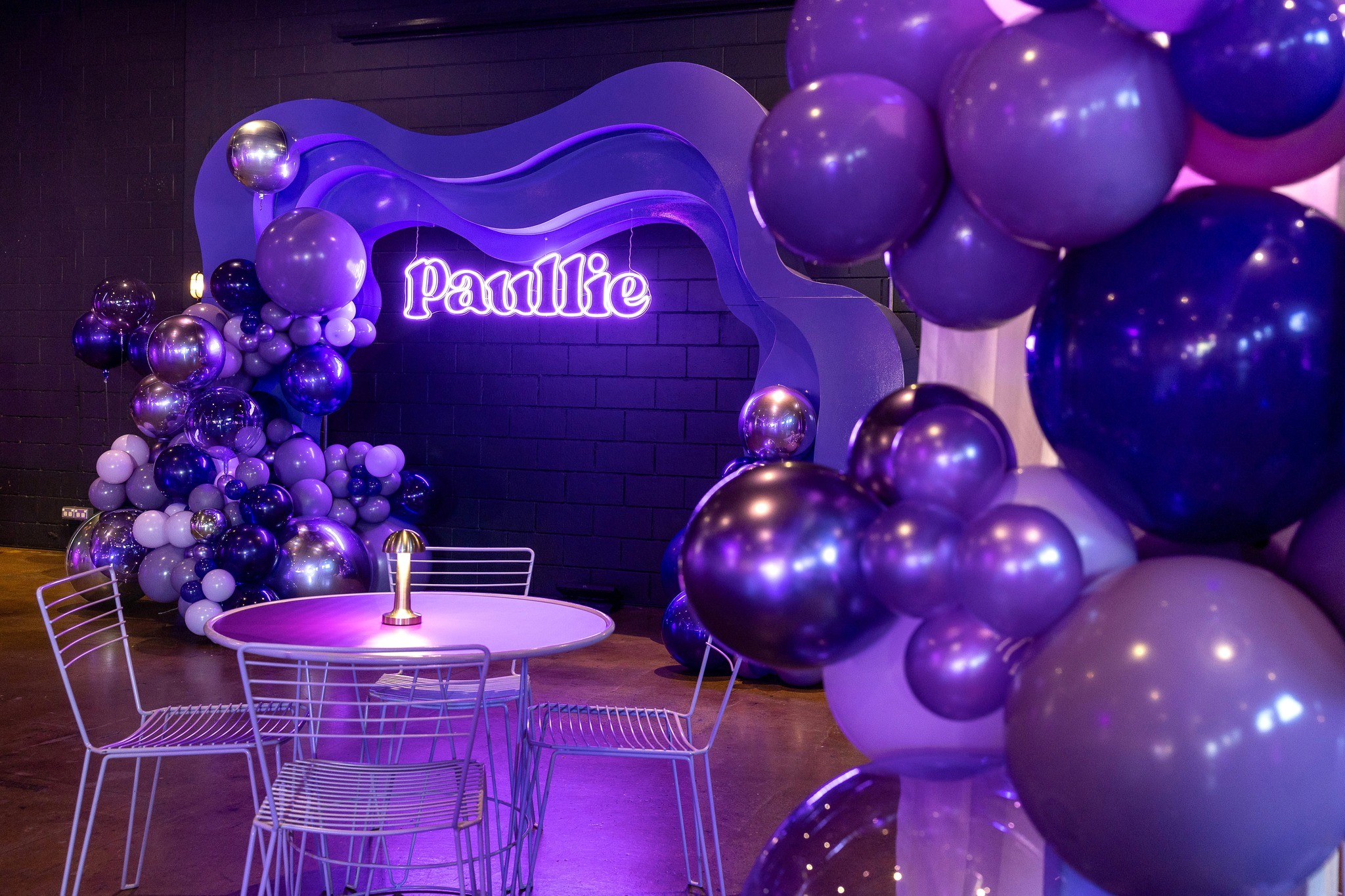 Skincare launch for Paullie at Lightspace