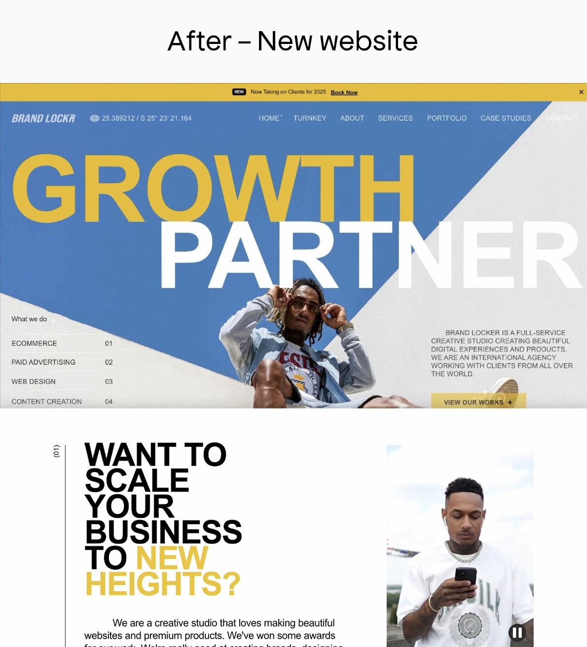 Close-up of a green parrot with an orange beak peeking through green leaves