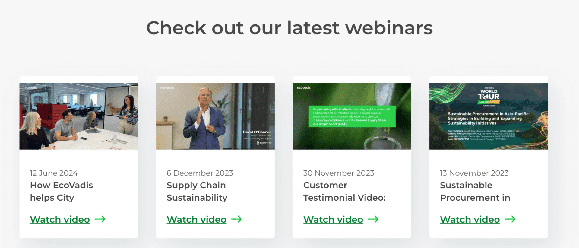 Marketing Spotlight: EcoVadis